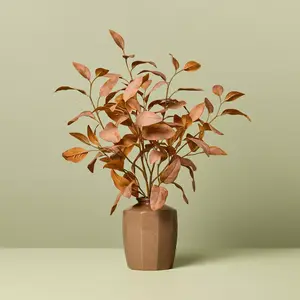 22" Rusted Eucalyptus Artificial Fall Arrangement - Hearth & Hand with Magnolia