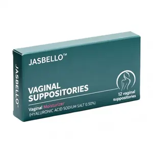 Natural Intimate Moisturizer with 10mg Hyaluronic Acid | Deep Hydration & Comfort | Helps Relieve Dryness & Support Softness | (12 Inserts)