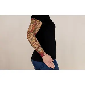 Lily Beige Gradient Compression Arm Sleeve