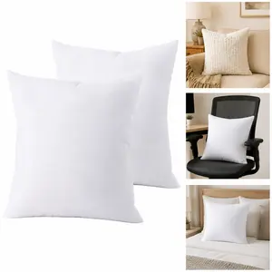 Soft Throw Pillow Inserts 20X20 for Sofa & Bed – Perfect Decorative Cushion Fillers