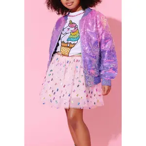 Rainbow Metallic Unicorn Tutu