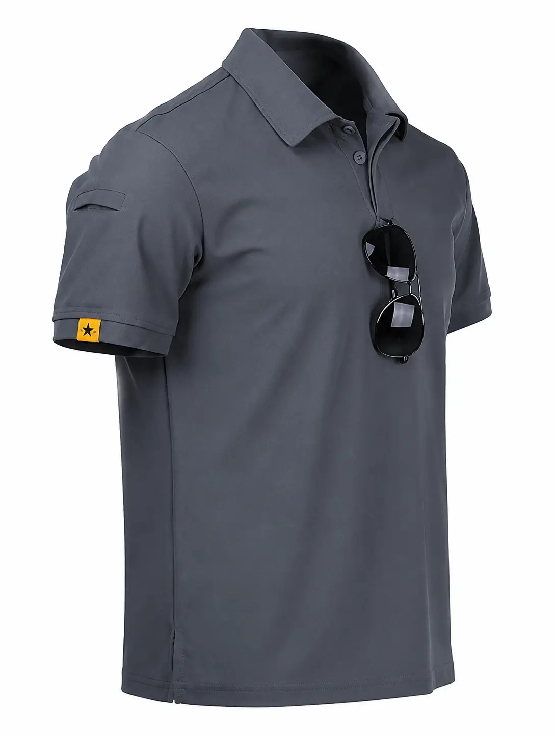 ZITY Mens Polo Shirts Short Sleeve Moisture Wicking Golf Polo Athletic Collared Shirt Tennis T-Shirt Tops