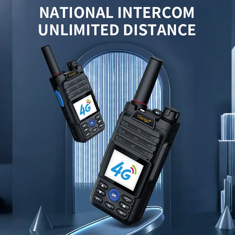 Clarigoc B5 4G Full Network Walkie Talkie, Nationwide Communication, Mini Handheld Two-Way Radio for Security, Construction, Office & Fleet Use.Minimum order quantity: 10 units.