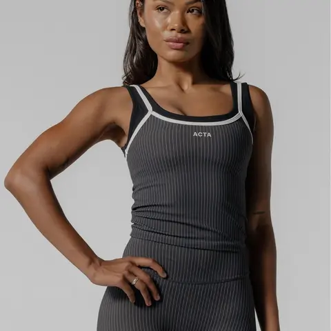 ACTA Women's Daylux Double Tank Sports Tank - Gym, Running Activewear for Women
