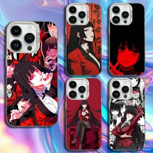 Kakegurui Anime Jabami-Yumeko  Phone Case For iPhone 17,16,15,14,13,12,11,Mini,Pro,SE,MAX White Matte Shockproof Cover