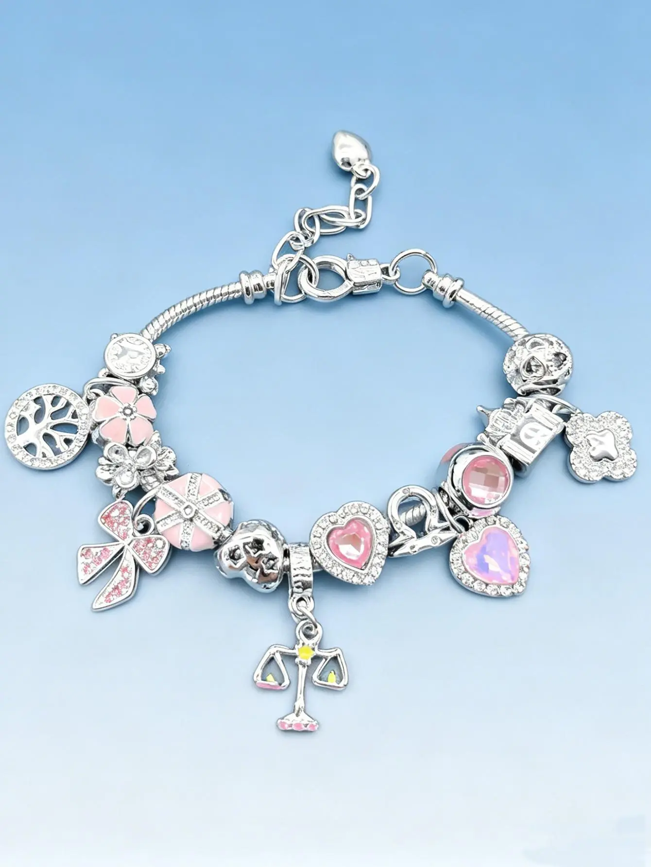 Silver Women Bracelet｜Cute Birthday Favor Jewelry Gift for Women