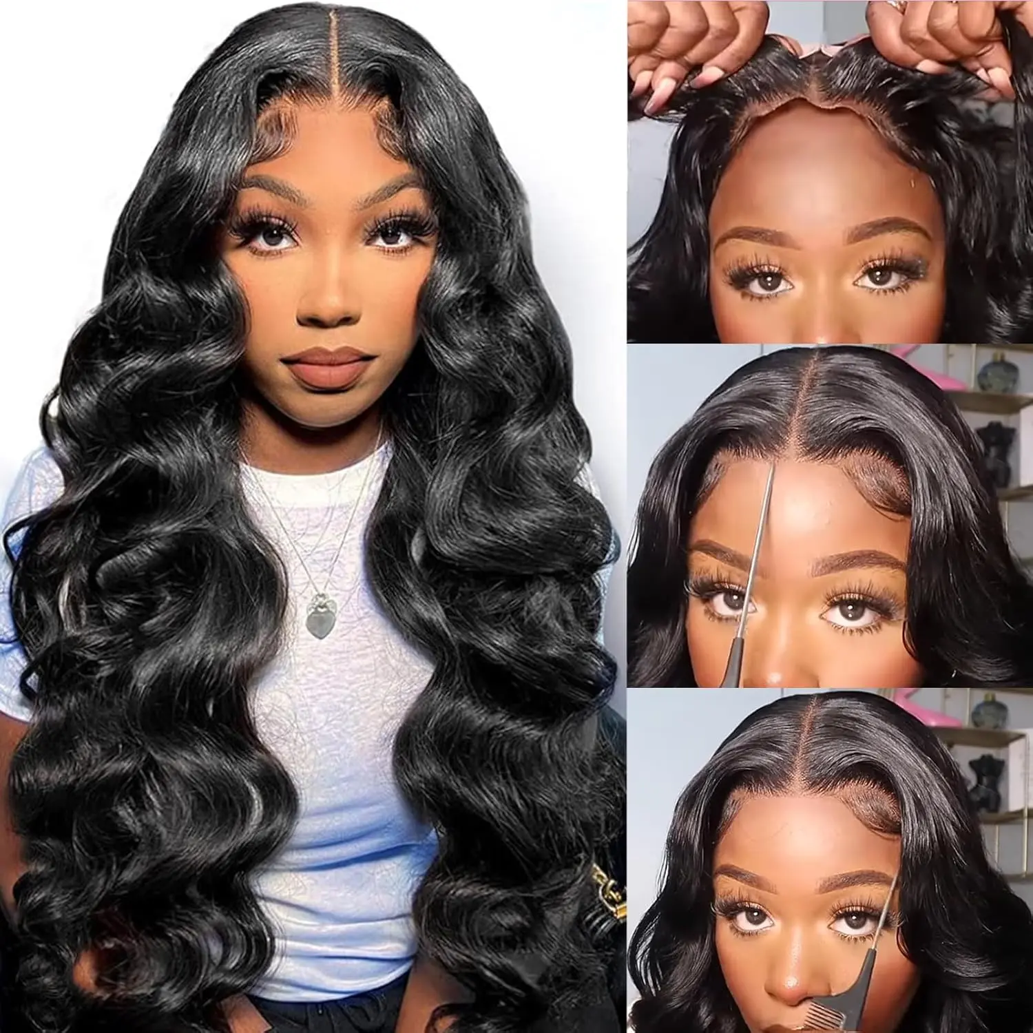 9x6 Glueless Body Wave