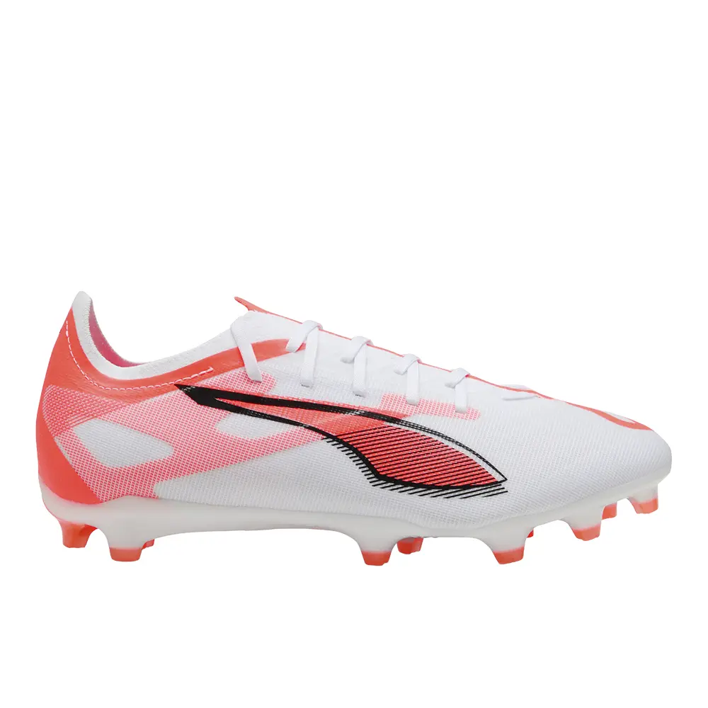 PUMA Mens Ultra 5 Match Firm GroundArtifical Ground Soccer Cleats  - White