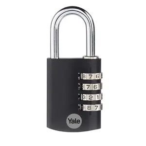 4-Digit Combination Padlock - Keyless Convenience for Lockers, Storage Boxes, Gates, Toolboxes, Gym Bags, Cabinets, Sheds, and More