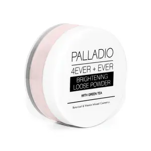Palladio Brightening Loose Setting Powder - Makeup & Cosmetic - Green Tea Formula for a Flawless Finish