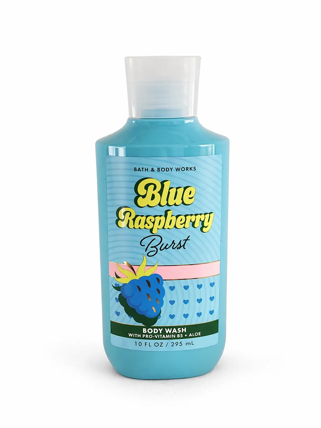BLUE RASPBERRY BURST Bath & Body Works Body Wash 3-Pack - 10 oz
