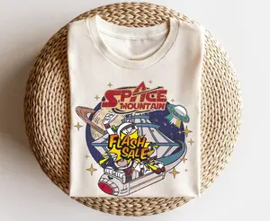 Retro Space Mountain Shirt, WDW Magic Kingdom Vintage Space Mountain T-shirt, WDW Family Trip