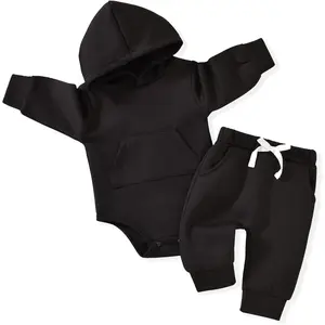 L-BN08   Infant Baby Winter Hoodie Outfit