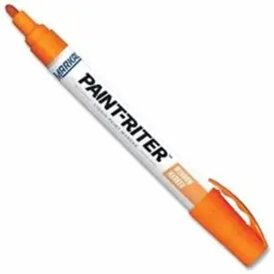Markal  3 mm Medium Tip Paint-Riter Window Marker, Orange