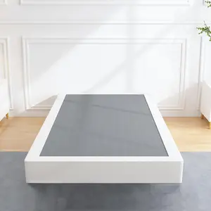 5 Inch Heavy Duty Metal  Box Spring Mattress Foundation 1500lbs Max Weight Capacity/Non-Slip/No Noise/Easy Assembly/Easy Clean Cover