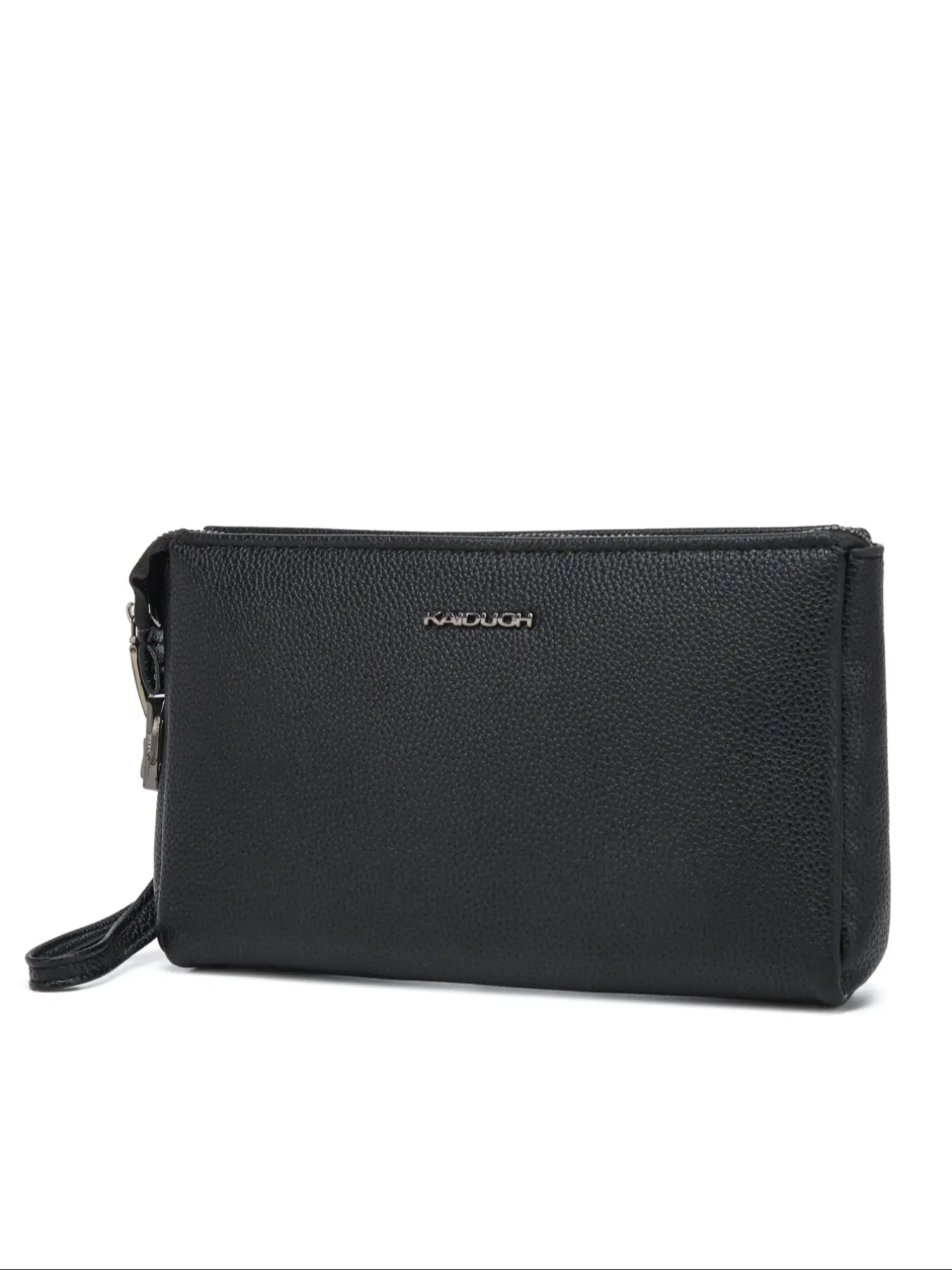 Men's Large Capacity Handbag, Business Simple Style, 26.5cm Super Storage Design, Multi-Layer Classification, Password Lock Security, Wrist Bag