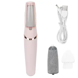 Upgraded Electric Callus Remover for Feet, Rechargeable Portable Foot File with 2-Speeds & 2 Grinding Heads, Waterproof Electric Pedicure Tool for Dry Dead Skin Callus Removal, Foot & Hand Care