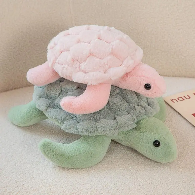 Cute Sea Turtle Design Stuffed Toy, Soft Tortoise Plushies Toy, Birthday Gift for Kids Friends, Home Decor