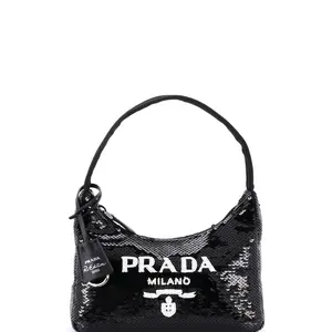 Pre-owned PRADA Sequins Shoulder Bags Re Edition 2000 Hobo Mini by Rebag