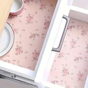 Shelf Liner, Non-slip Drawer Mat, Durable Decorative Mat, Durable & Cuttable Pad, Moisture-proof & Waterproof Liner, For Kitchen And Bathroom Cabinet, Drawer And Cupboard, Home Decor, Kitchen Gadgets, Kitchen Organizers & Storage, Kitchen Accessories