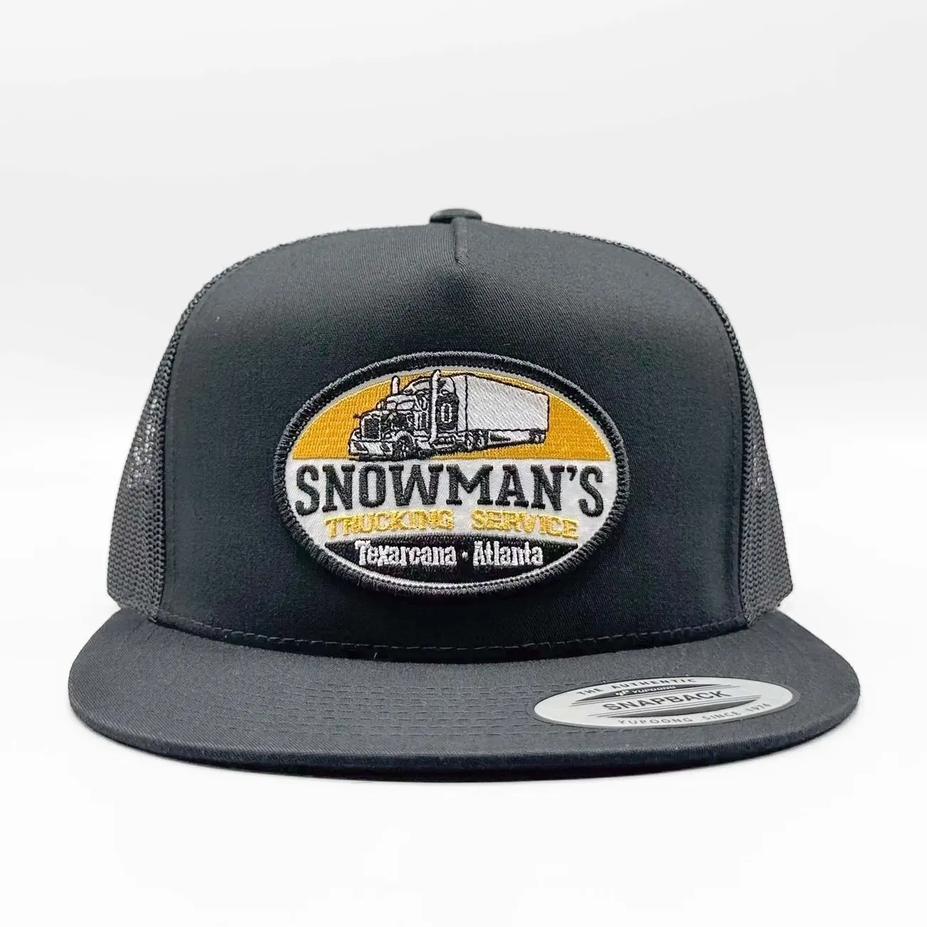 Snowman's Trucking Smokey and The Bandit Trucker Hat and Adjustable Fit for Men and Women