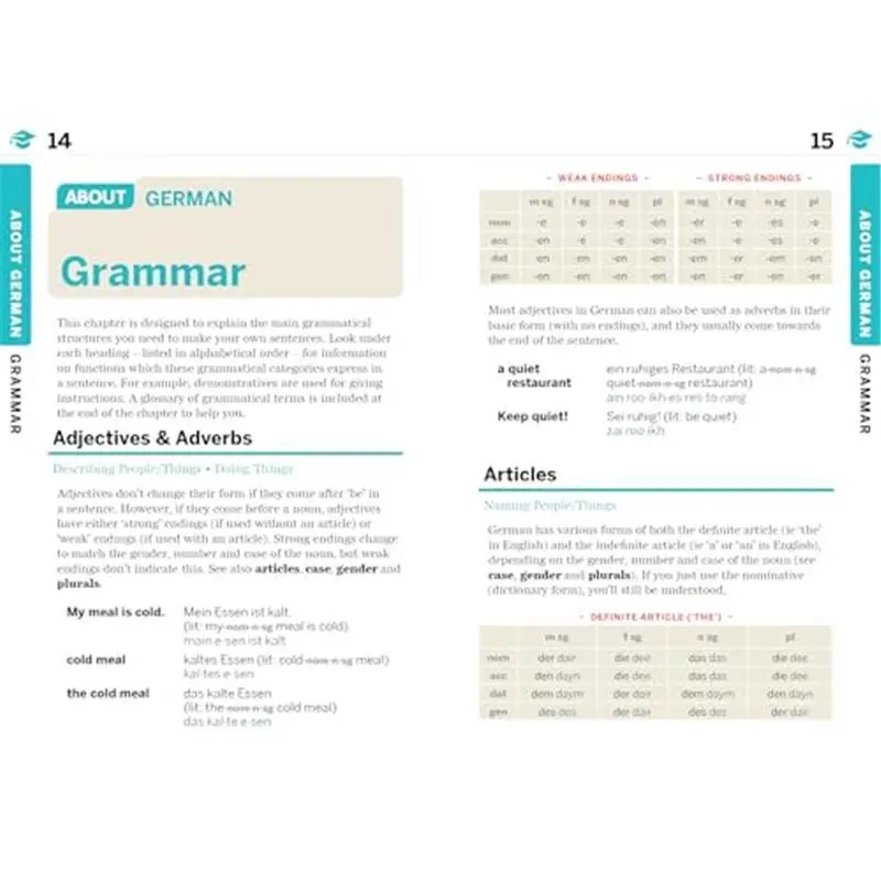 Lonely Planet German Phrasebook & Dictionary