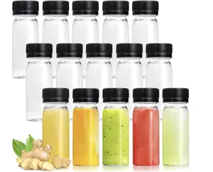 Black Lid Ginger Shots Containers for Easy Storage and Organization of Your Favorite Shots