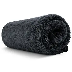 Microfiber Towels for Cars, Double Sided Car Drying Towel Detailing Wash Extra Large Super Absorbent Mega Cleaning Cloth, 1200GSM Microfiber Drying Towels for Cars, 36 x 24 inch