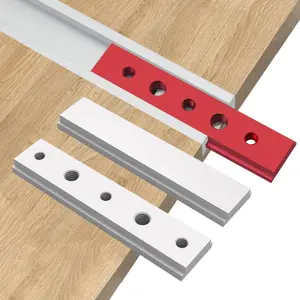 Aluminum Alloy T-tracks Slot Miter Track Jig, T Track Slot Slider Woodworking T Slot Sliding Nut Bar Slab for 30/45 Type T-Track Jigs Screw Slot Fastener, Hardware Tool