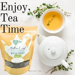 Pure Organic Mullein Leaf - Wildcrafted Loose Herbal Tea &  Blend (3.5 oz) | All-Natural, Sugar-Free, Dairy-Free Beverage