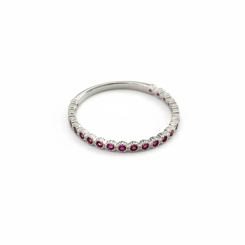 Unisex Media Churumbela Fuisha Costume Jewelry Ring, Size 6/7, Round Band