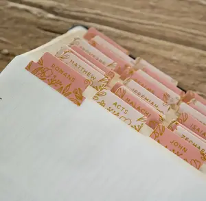 Gold Foil Bible Tabs | Melon