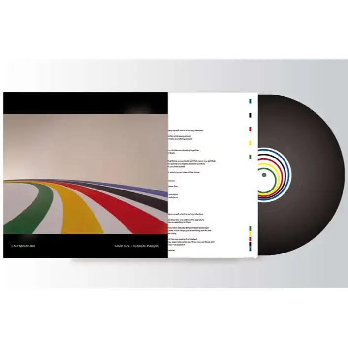 Gavin Turk & Hussein Chalayan - 4 Minute Mile Signed Black Vinyl