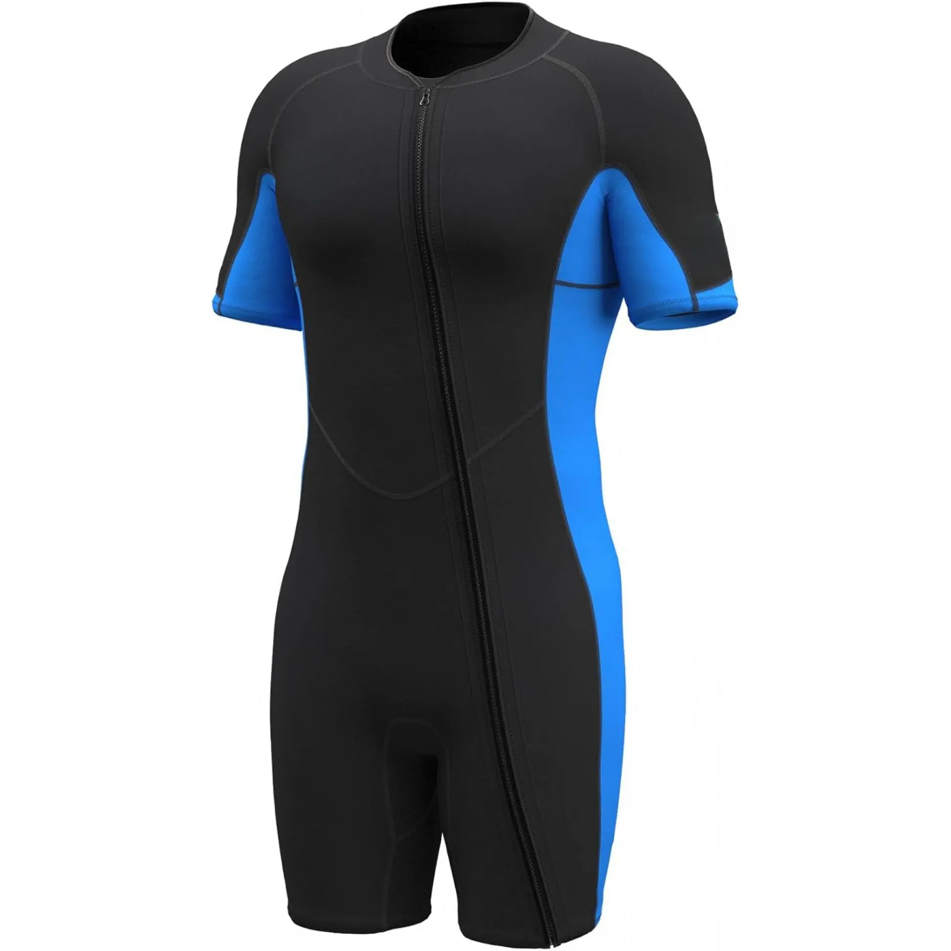 Men Wetsuit Shorty 2mm Neoprene Short Wet Suit for Surfing Diving Swimming Snorkeling Paddle Boarding