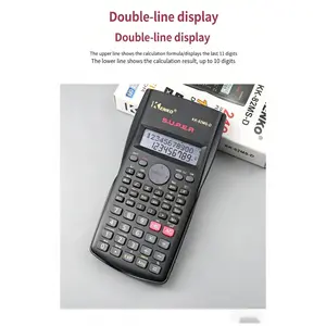 Advanced Trig Feet-Inch-Fraction Calculator Student Calculator Scientific Function Calculator Flip Cover Black