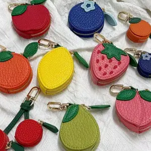 Cute Fruit Bag Charm, Adorable Keychain Accessory for Bags and Backpacks, Perfect Gift for Fruit Lovers, All Season Casual Style