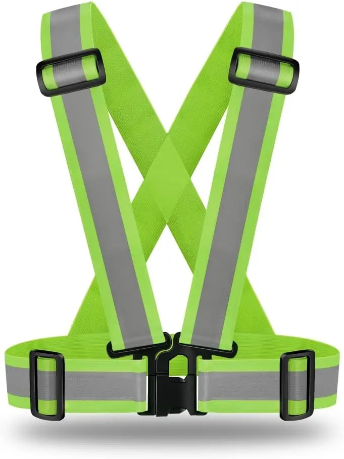 2.0 IN High Visibility Safety Strap for Construction, Running, Cycling