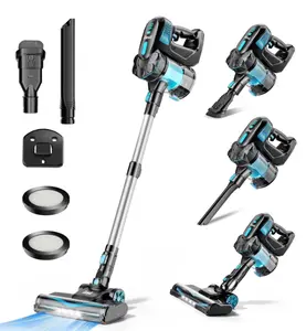 INSE Cordless Vacuum Cleaners, 6-in-1 Lightweight Stick Vacuum for Hardwood Floor Carpet Pet Hair, V770