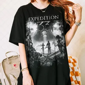 Game Merch - Expedition 33 Shirt, GOTY 2025 Cotton Unisex T-Shirt (Sweatshirt, Hoodie)