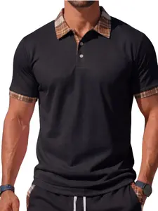 Men's Casual Polo Shirt, Comfortable Breathable Fit, Perfect for Various and Fashion Styles, Best Gift Choice