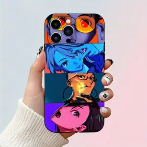anime D-Dandadan Durable phone case Compatible with iPhone 17/16/15/14/13/12/11/Pro/ProMax/Plus/17Air/Xsmax, for Samsung S25/S24/S23/S22/Plus/Ultra/Fe/S25 Edge. Anti-Drop Soft TPU Back Cover, Shockproof Cover, Trendy Case, Gift for Christmas And Birthday