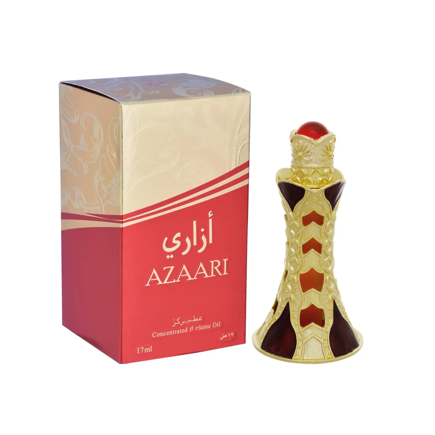 Khadlaj Azaari for Unisex Concentrated Perfume Oil,0.57 Ounce