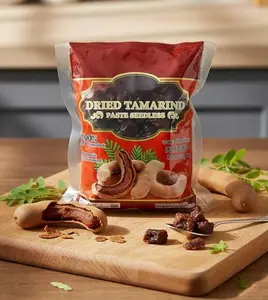 Tamarind Paste Thai, Dried Tamarind Paste Seedless, 100% Natural Tamarind Pulp