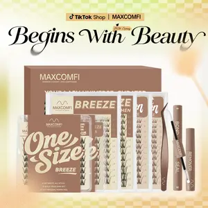 MaxComfi Spider Cluster Lashes - DD Curl, Smudge-Proof Waterproof, Super Soft Thin Band, Beginner-Friendly DIY Design for Natural Daily Glowup & Voluminous Look Makeup  Cosmetic Summervibes