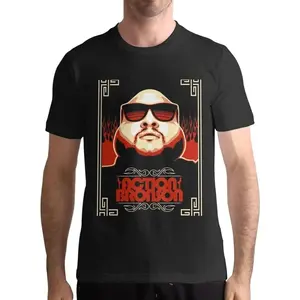 Action Bronson Mens Fashion Tshirt Short-Sleeved T-Shirt Cotton Printed Casual Tee HYF