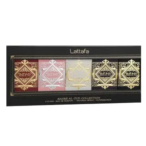 Lattafa Bade’e Al Oud Mini Collection oil perfume gift set 0.16FL.OZ Arabian Fragrance Arabian Scent Elegant Exotic
