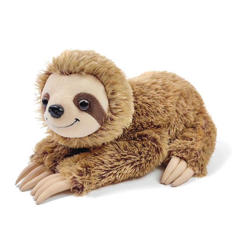Cuddly Sloth Plush Toy Soft Stress Relief Buddy for Kids Lifelike ...