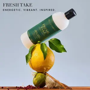 The Laundress Fresh Take Laundry Detergent Energetic Green Citrus Fragrance Long Lasting Sillage BioRadiance Technology 16 FL OZ