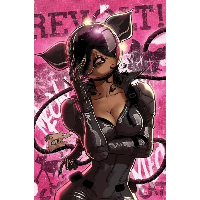 ABSOLUTE CATWOMAN #1 (OF 6) 2nd Print Cvr C Kaare Andrews Foil