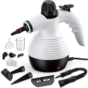 Handheld Steam Cleaner,Multi-Purpose with 10- Accessory Set, for Stovetops, Ovens, Countertops, Sinks, Windows - Removes Dirt,  & Stubborn Stains